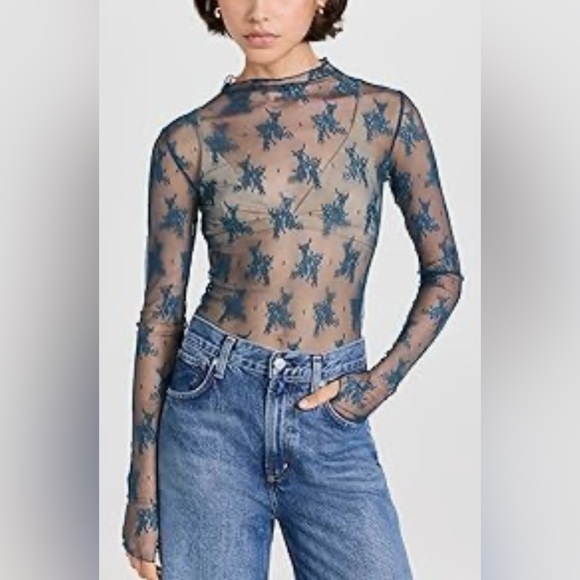 Free People Lady Lux Layering Top | Night Swim |XS - Picture 3 of 12